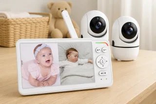 Avis HelloBaby Babyphone Bébé Premier au Monde avec Écran IPS 6" et 2 Caméras : convaincant ?