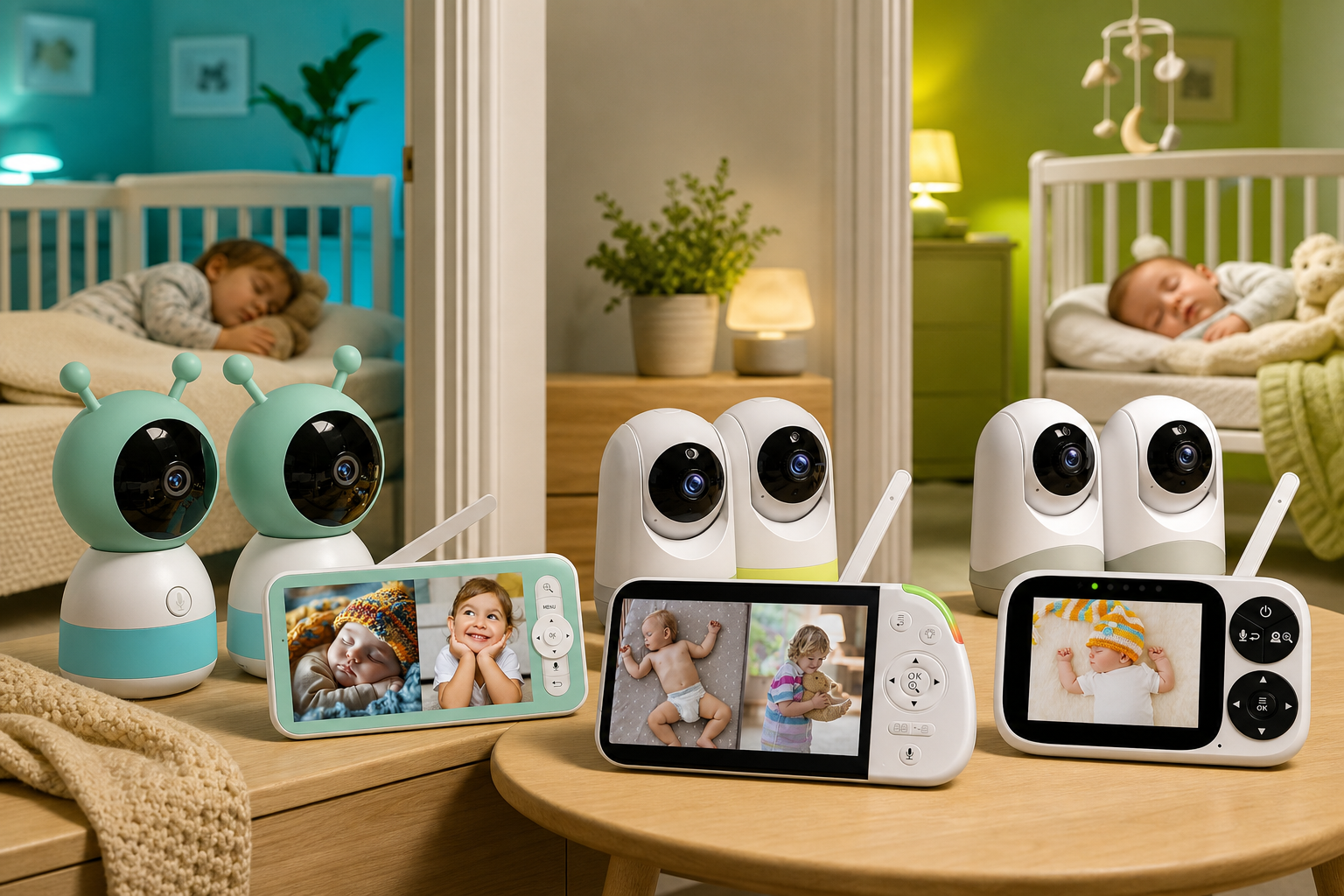 Meilleur Babyphone Double Caméra 2026 : surveillez deux chambres sereinement