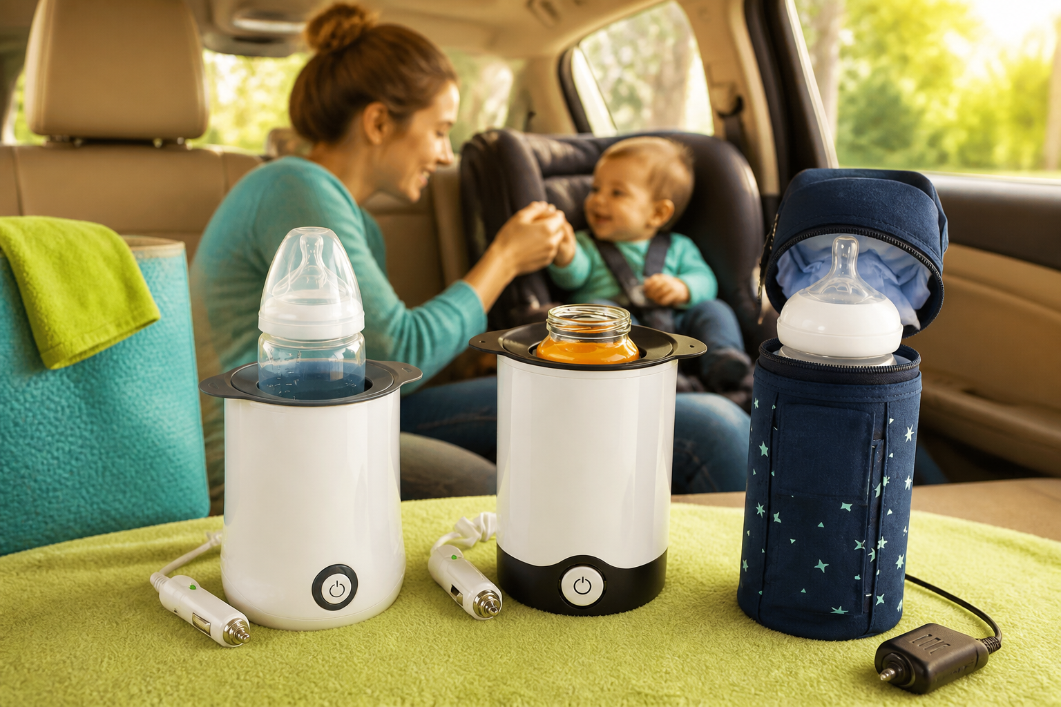 Meilleur Chauffe Biberon Voiture 2026 : lequel choisir pour bébé ?