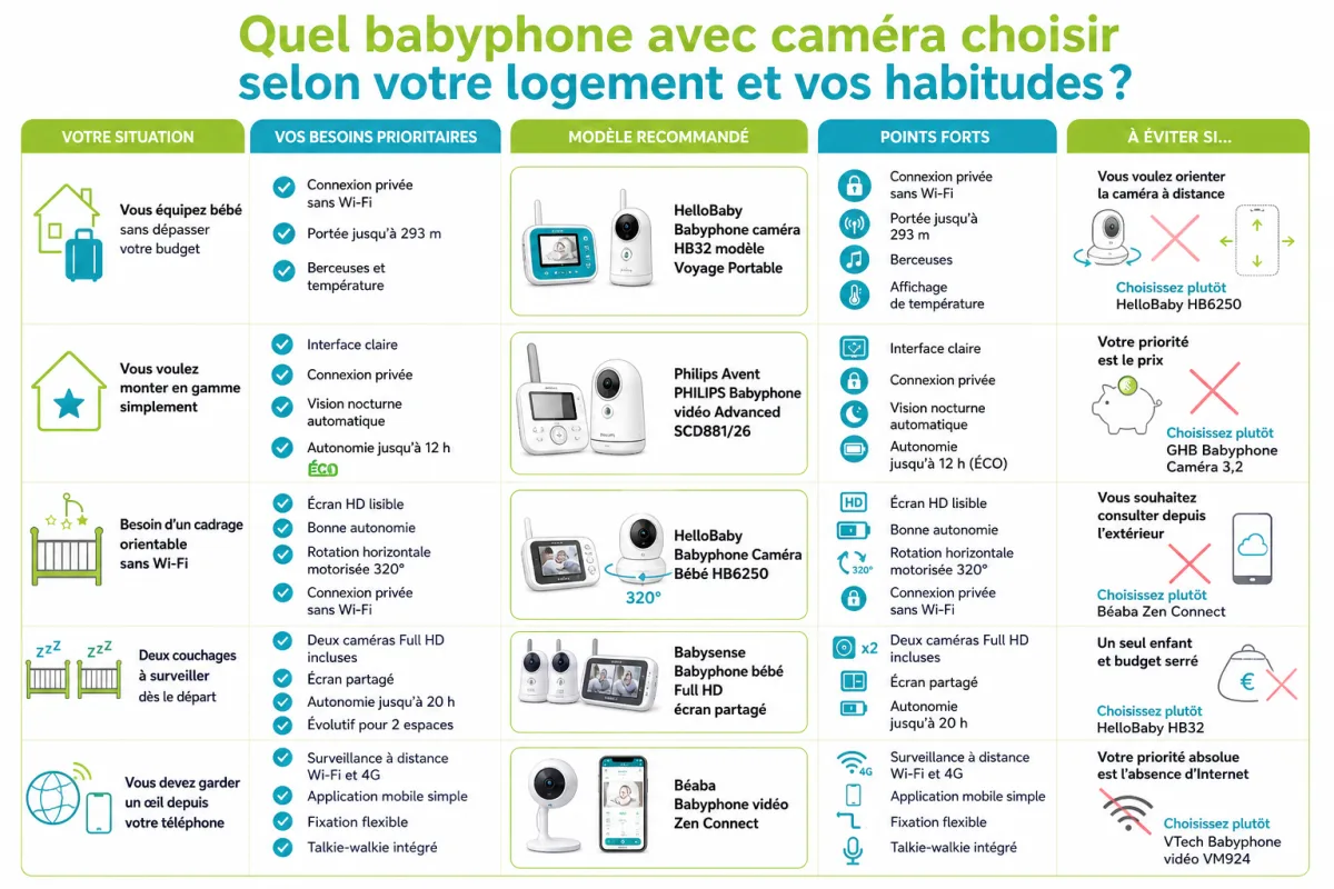 Arbitrages entre confidentialité, autonomie, portée, qualité d’image et besoins de surveillance familiale