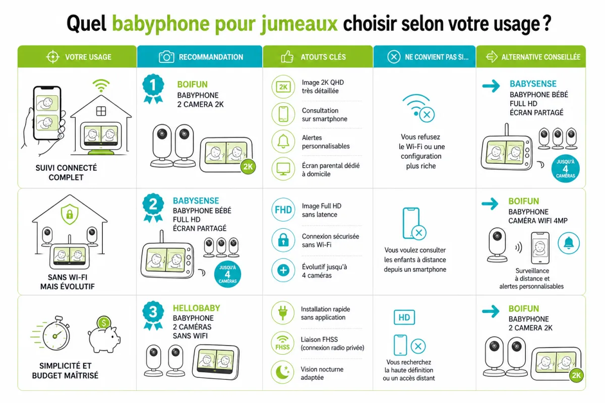 Arbitrages entre affichage simultané, connexion, autonomie et accès distant selon les usages familiaux