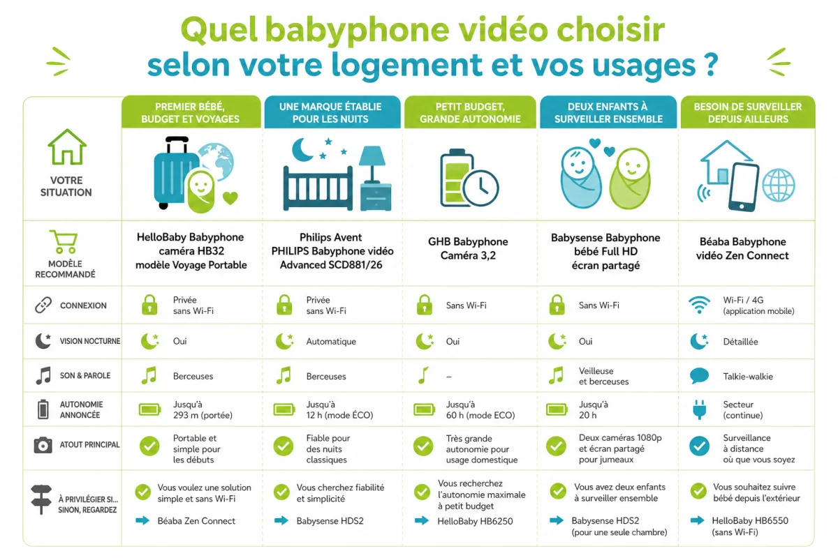 Arbitrage entre confidentialité, autonomie, portée, lisibilité et surveillance de plusieurs chambres