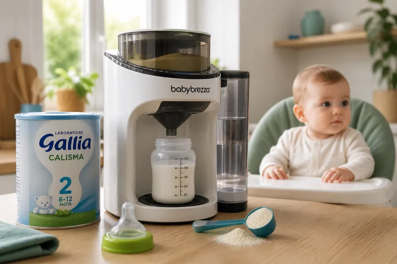 Réglage Baby Brezza Gallia : vérifiez la bonne dose