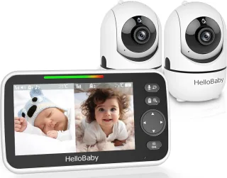 HelloBaby Babyphone bébé HB6550-2