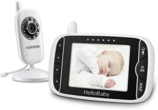 HelloBaby Babyphone caméra HB32 modèle Voyage Portable