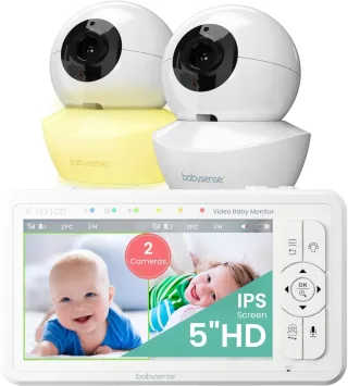 Babysense Babyphone vidéo écran partagé HD S2