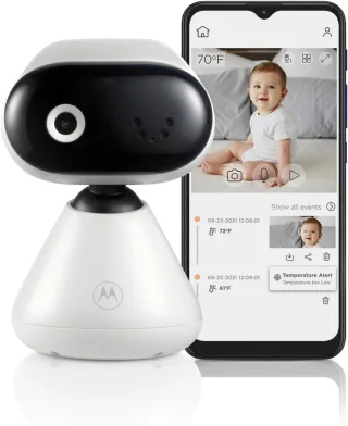 Motorola Nursery Babyphone vidéo PIP1000 HD Wi-FI