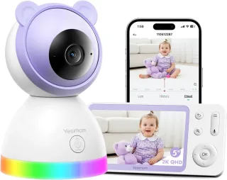 YESIMOM Babyphone ESIMOM 2K 5"
