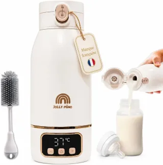 JOLLY MINO Chauffe-biberon Nomade Portable Sans Fil