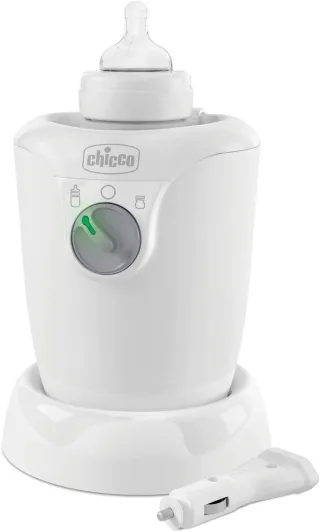 Chicco Chauffe-biberon Voyage avec Adaptateur Beige